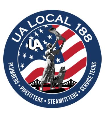 UA Local 188 Logo